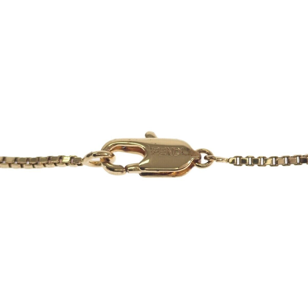 18K Fendi Script Necklace