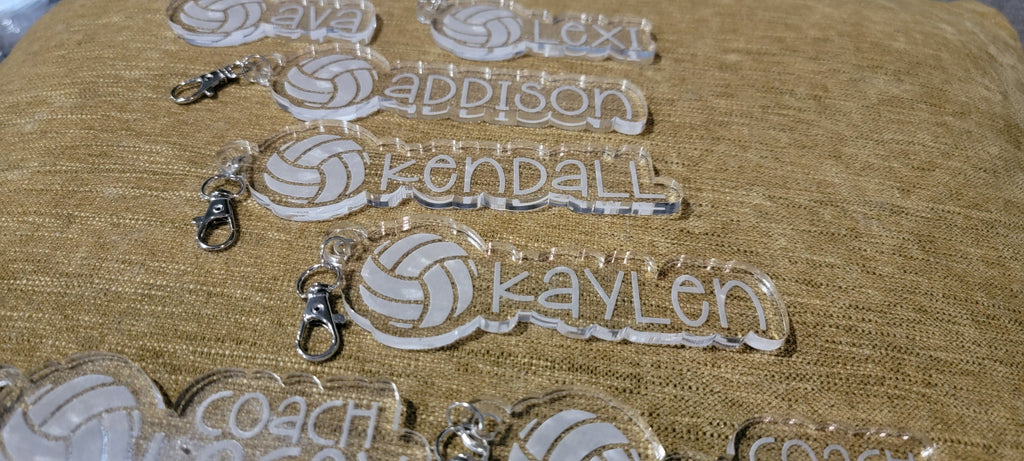 Clear Acrylic Luggage / Bag Tag