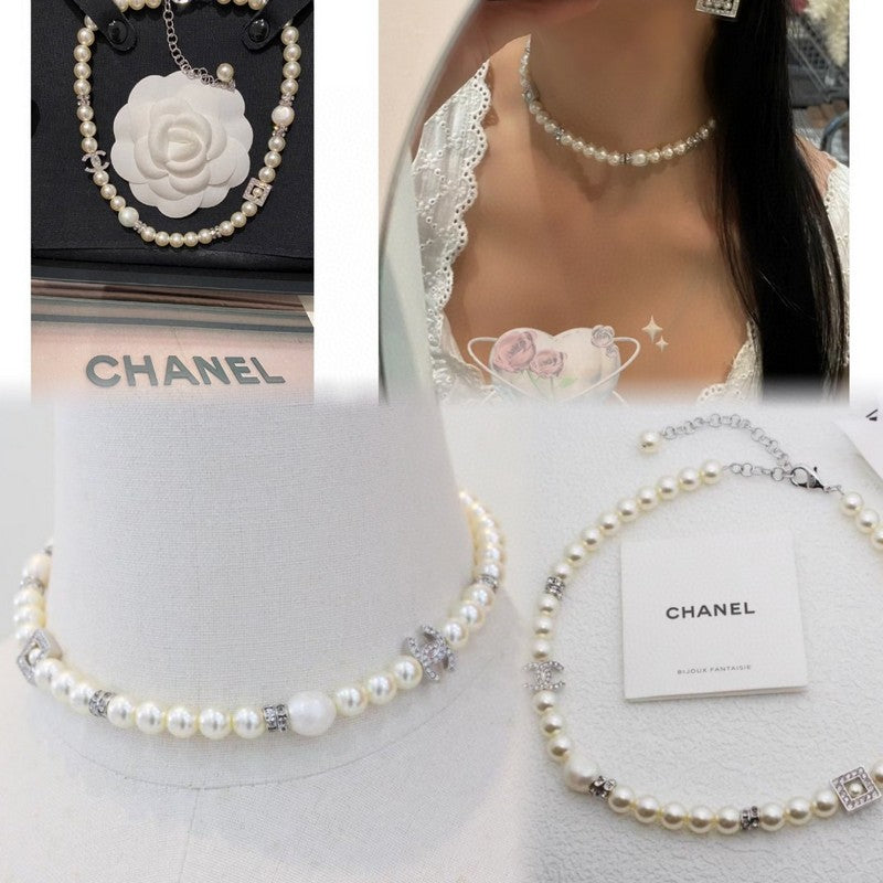 18K  Chanel Pearl Necklace
